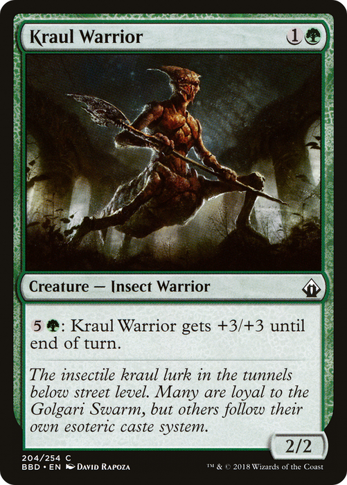 Kraul Warrior (BBD-204) - common