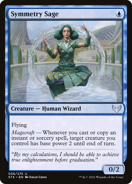 Symmetry Sage (STX-056) - uncommon - Foil