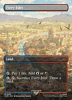 Fiery Islet (ACR-112) - rare (Borderless) - Foil