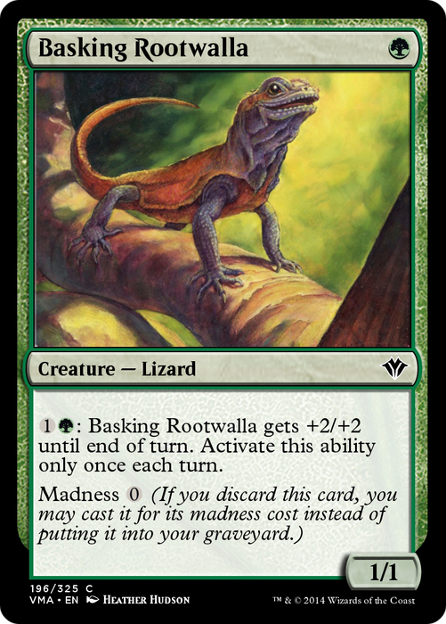 Basking Rootwalla (VMA-196) - common