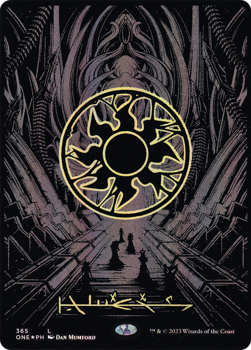 Plains (ONE-365) - common (Borderless) - Foil