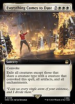 Everything Comes to Dust (WHO-339) - rare: (Extended Art) - Foil