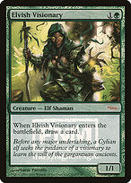 Elvish Visionary (FNM-006) - rare - Foil