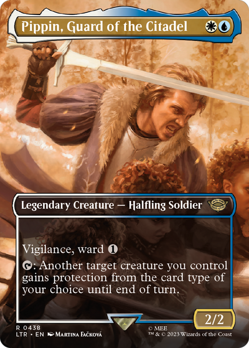 Pippin, Guard of the Citadel (LTR-438) - rare (Borderless)