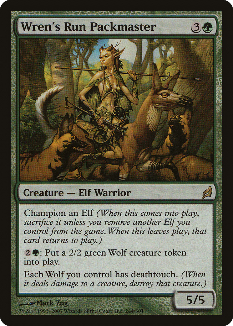 Wren's Run Packmaster (LRW-244) - rare - Foil
