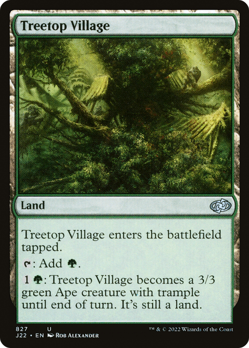 Treetop Village (J22-827) - uncommon