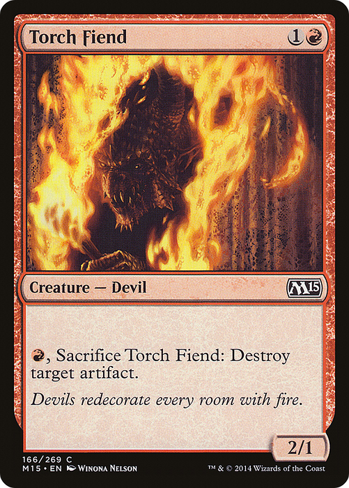 Torch Fiend (M15-166) - common - Foil