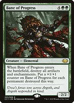 Bane of Progress (CC1-003) - rare - Foil