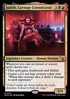 Judith, Carnage Connoisseur (MKM-210) - rare - Foil