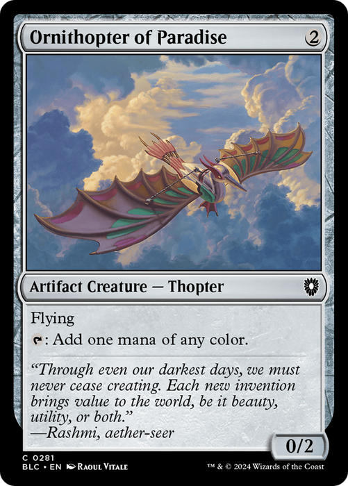 Ornithopter of Paradise (BLC-281) - common