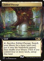 Fabled Passage (M21-386) - rare: (Extended Art) - Foil