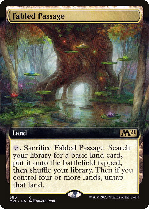 Fabled Passage (M21-386) - rare: (Extended Art)