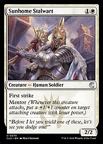 Sunhome Stalwart (CLU-073) - uncommon