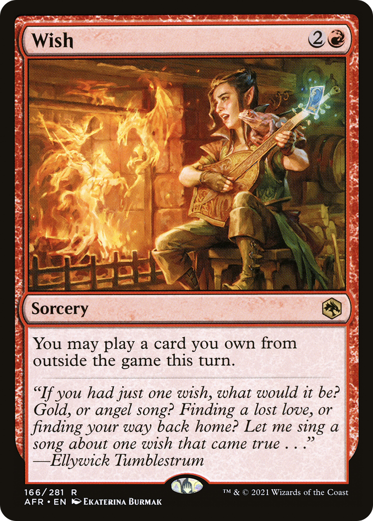 Wish (AFR-166) - rare - Foil