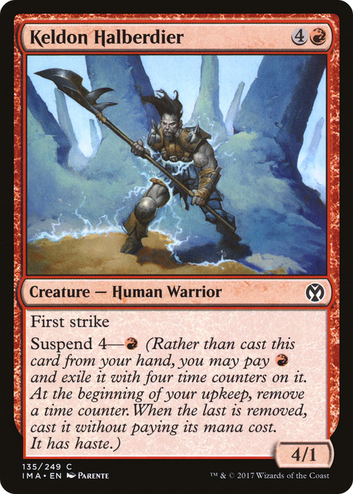 Keldon Halberdier (IMA-135) - common