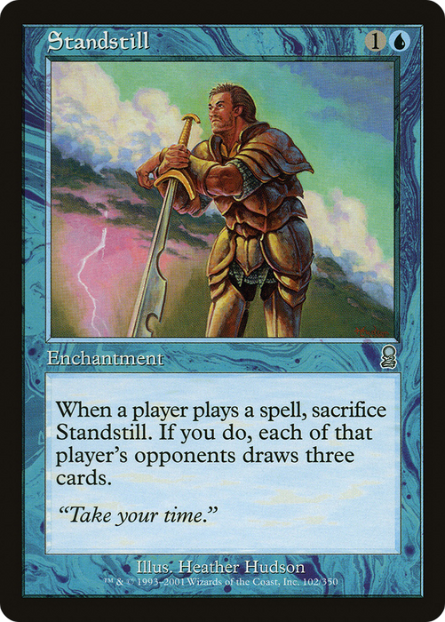 Standstill (ODY-102) - uncommon - Foil