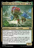 Akawalli, the Seething Tower (LCI-220) - uncommon