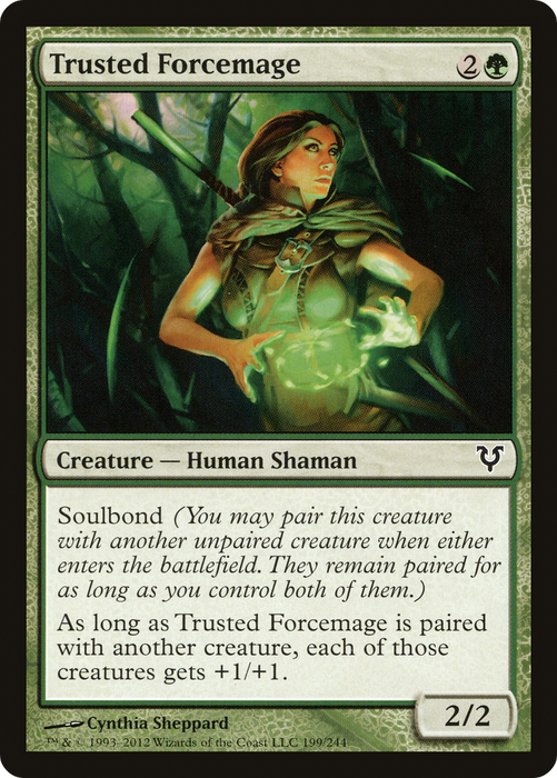 Trusted Forcemage (AVR-199) - common - Foil