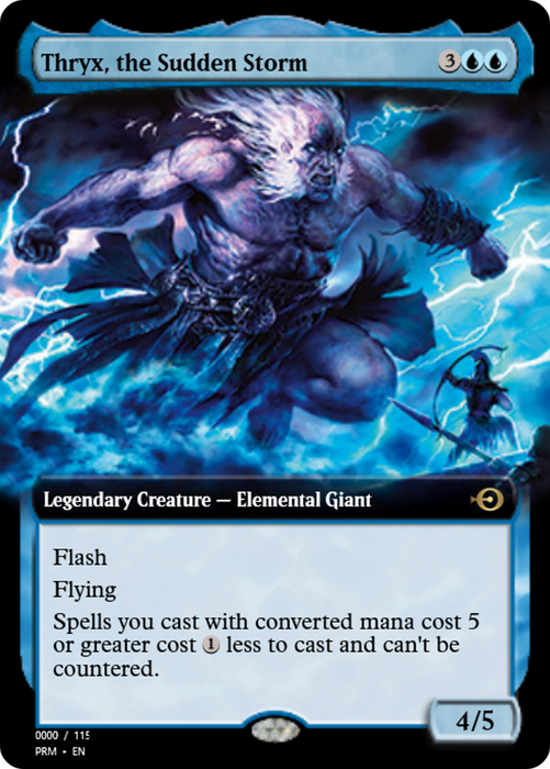 Thryx, the Sudden Storm (PRM-79883) - rare - Foil
