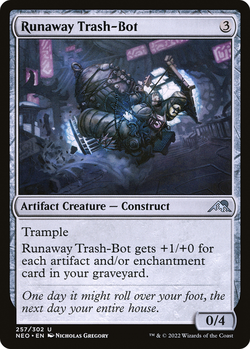 Runaway Trash-Bot (NEO-257) - uncommon