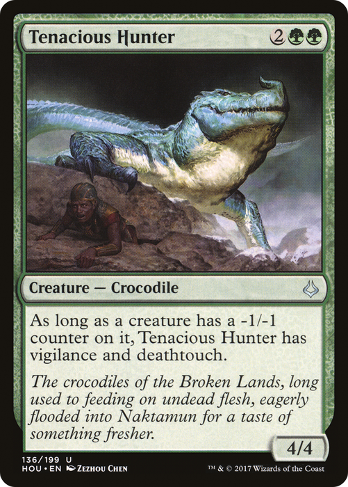 Tenacious Hunter (HOU-136) - uncommon - Foil