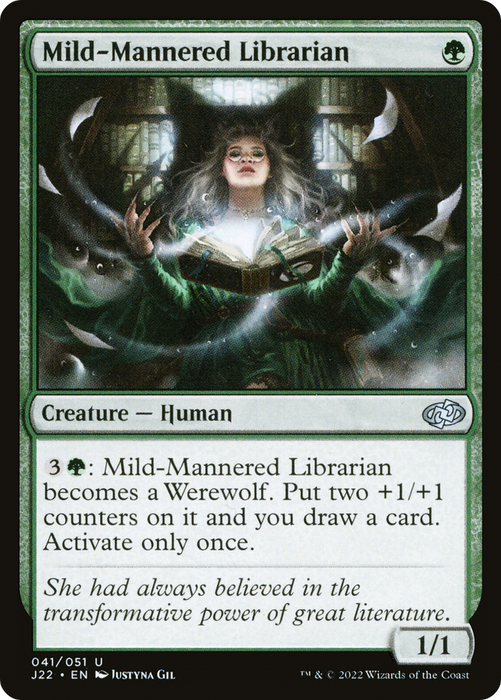 Mild-Mannered Librarian (J22-041) - uncommon
