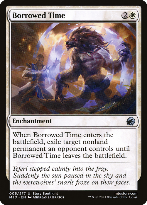 Borrowed Time (MID-006) - uncommon - Foil