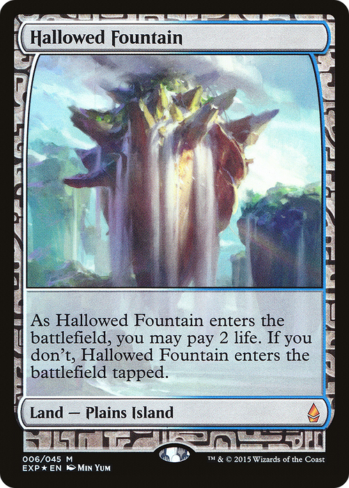 Hallowed Fountain (EXP-006) - mythic - Foil