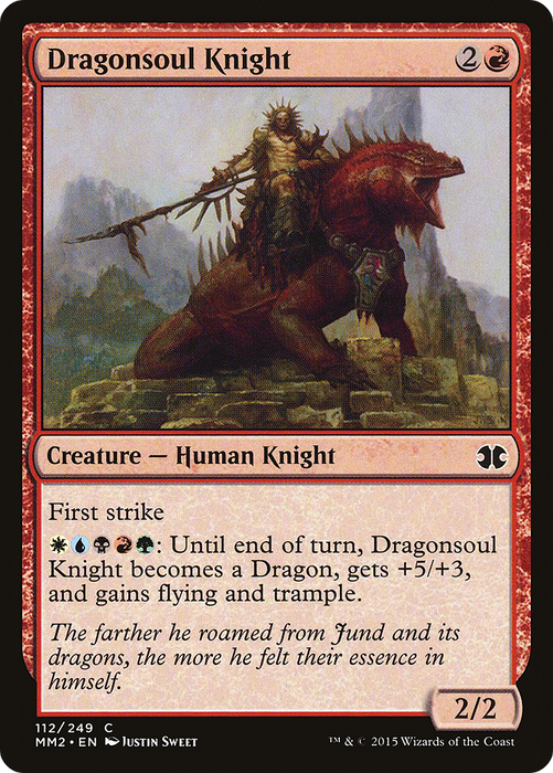 Dragonsoul Knight (MM2-112) - common - Foil