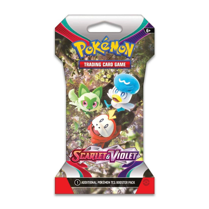 Scarlet & Violet - Sleeved Booster Pack (anglais)