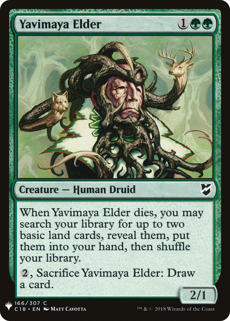Yavimaya Elder (LIST-C18-166) - common