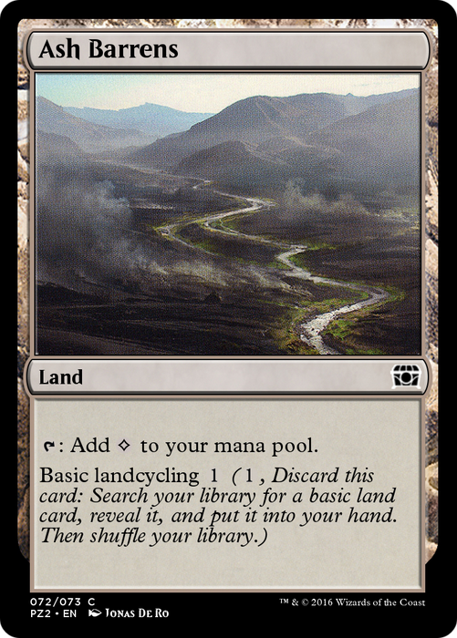 Ash Barrens (PZ2-072) - common