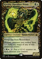 Katilda, Dawnhart Prime (MID-309) - rare: (Showcase) - Foil