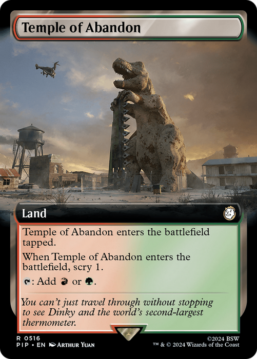 Temple of Abandon (PIP-516) - rare: (Extended Art)