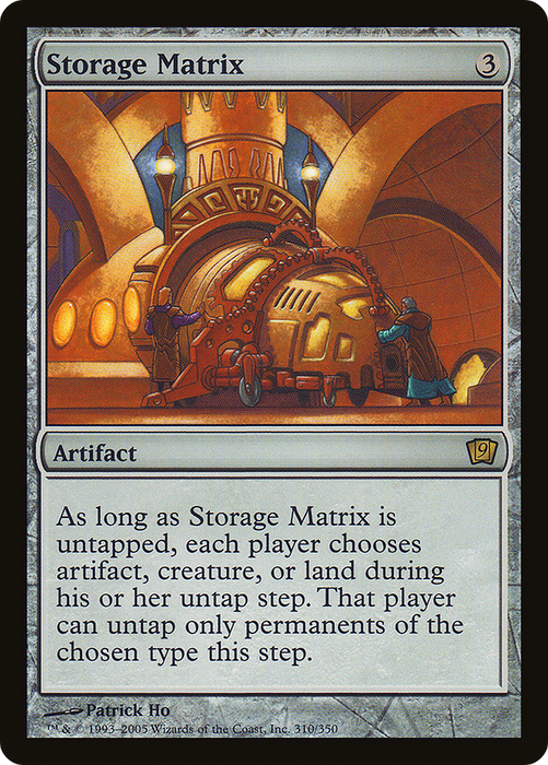 Storage Matrix (9ED-310★) - rare - Foil