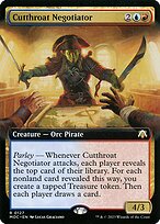 Cutthroat Negotiator (MOC-127) - rare: (Extended Art)