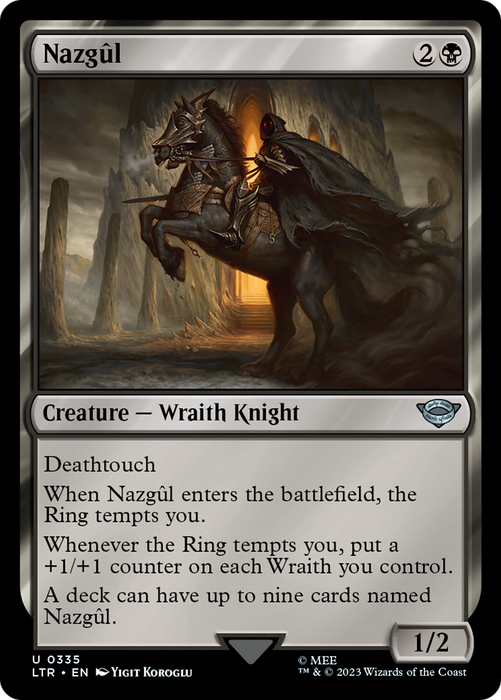 Nazgûl (LTR-335) - uncommon - Foil