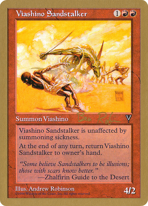 Viashino Sandstalker (WCD-BR100) - uncommon