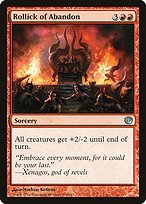 Rollick of Abandon (JOU-108) - uncommon - Foil