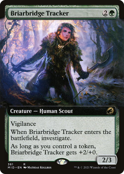 Briarbridge Tracker (MID-361) - rare: (Extended Art)