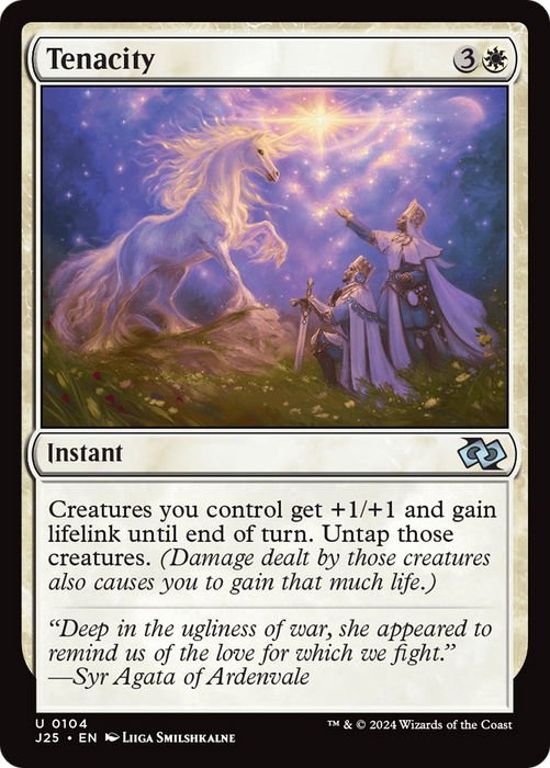 Tenacity (J25-104) - uncommon