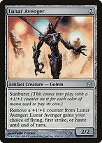 Lunar Avenger (5DN-136) - uncommon - Foil