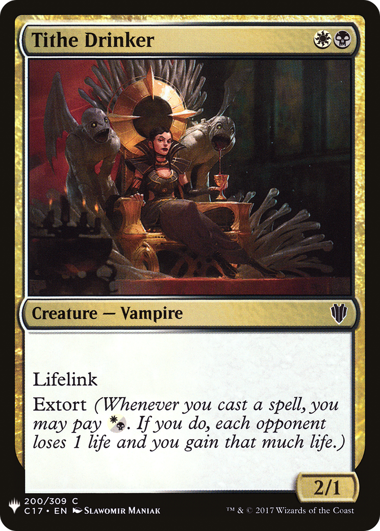 Tithe Drinker (LIST-C17-200) - common