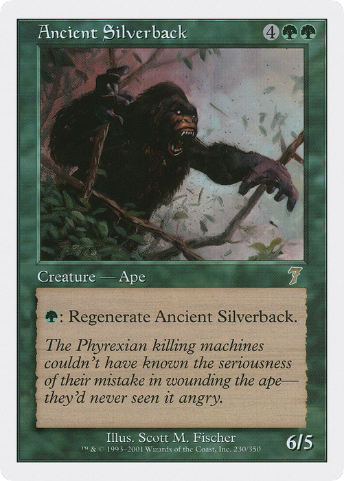 Ancient Silverback (7ED-230) - rare