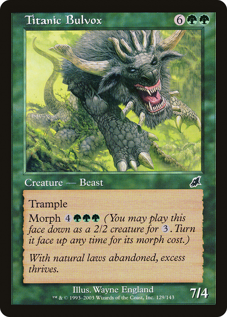Titanic Bulvox (SCG-129) - common - Foil