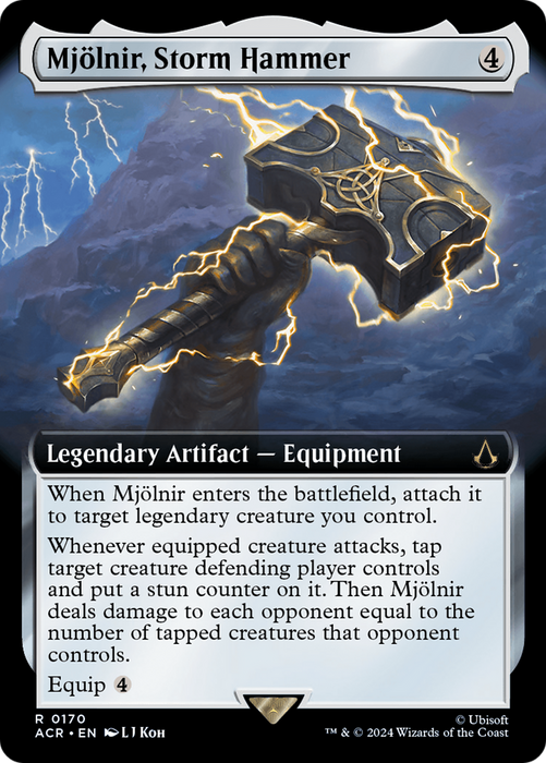 Mjölnir, Storm Hammer (ACR-170) - rare: (Extended Art)