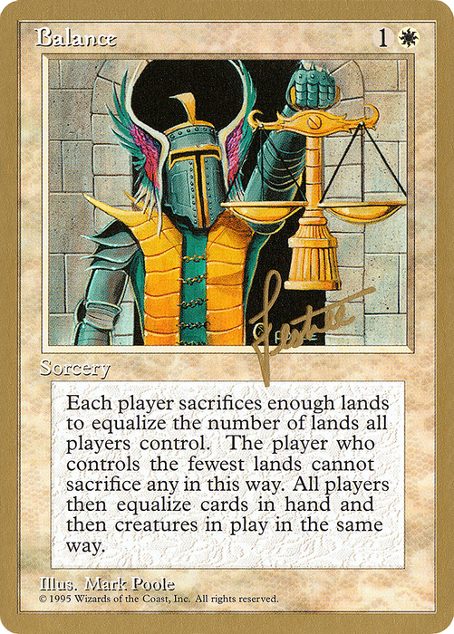 Balance (WCD-BL6) - rare