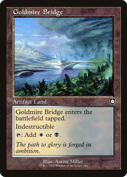 Goldmire Bridge (BRC-186) - common