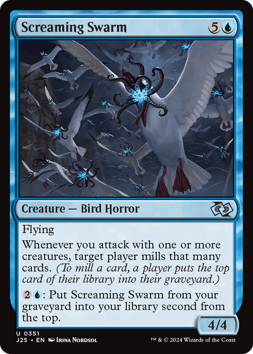 Screaming Swarm (J25-351) - uncommon