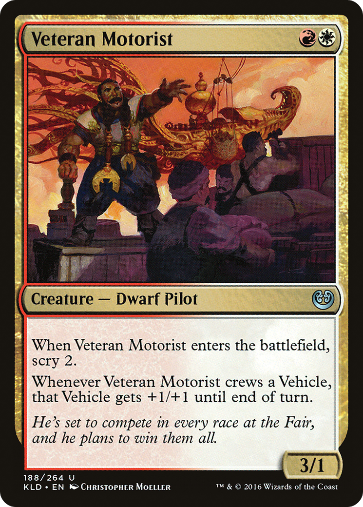 Veteran Motorist (KLD-188) - uncommon